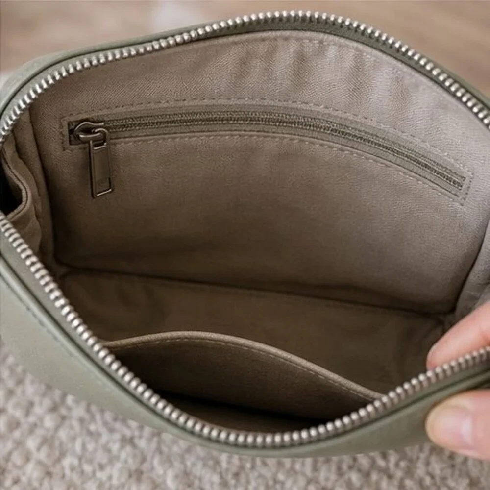 Sage Faux Leather Bag